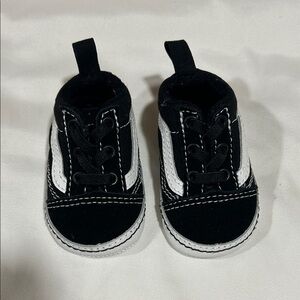 Infant Black And White Vans